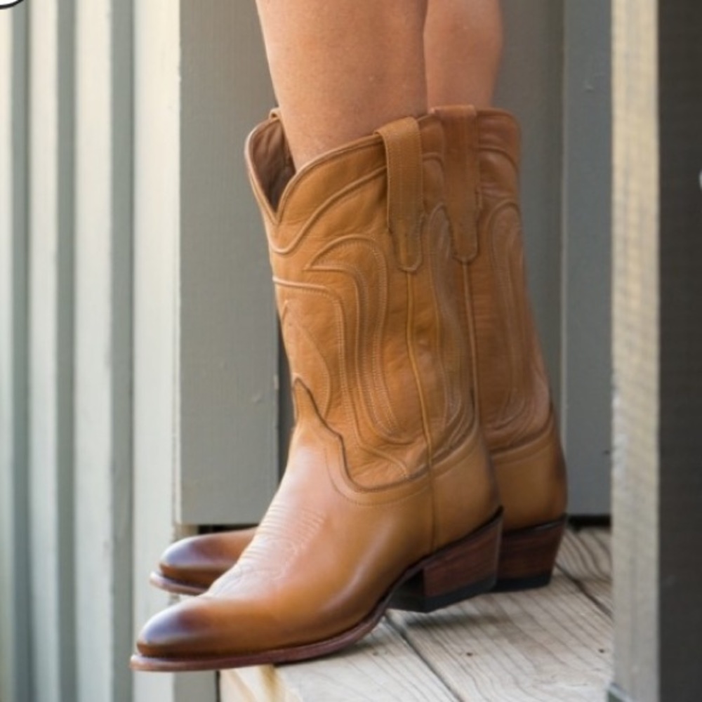 Tecovas Jaime Calfskin Boots NWT size 8B